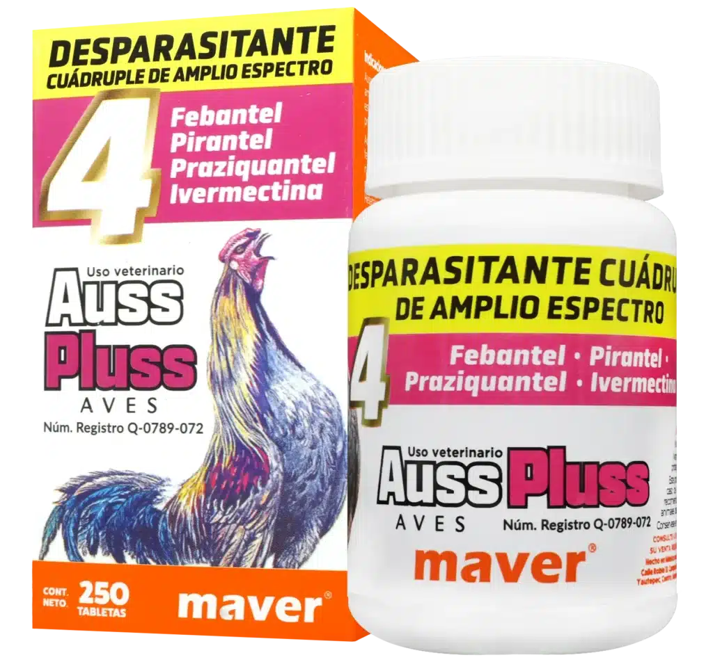 Medicamento Auss Pluss de 250 tabletas de Lab maver